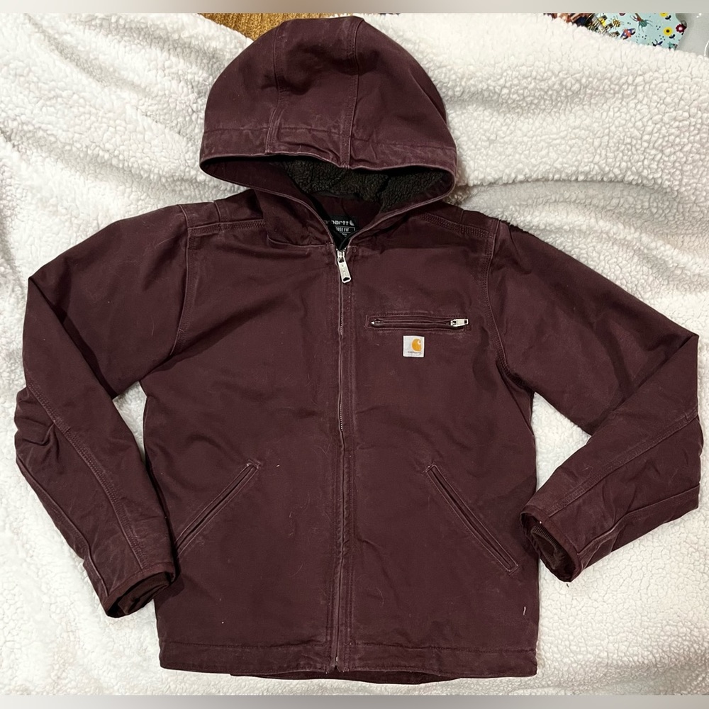 Carhartt blackberry Loose fit warmest outdoor jacket